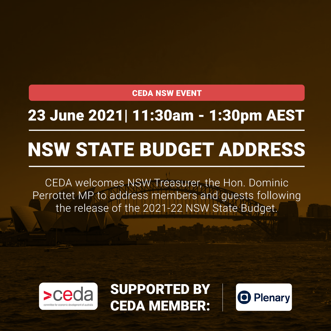 Ceda Nsw State Budget Address